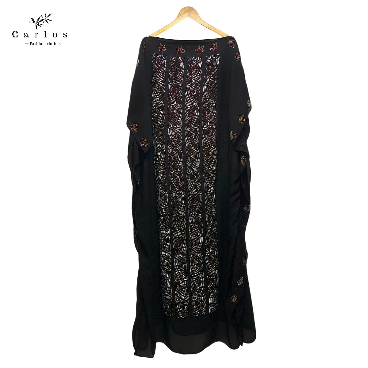 2025 New African Long Maxi Dress African Dresses For Women Plus Size Both Side Diamond Dress Robe Femme Clothes African Clothing