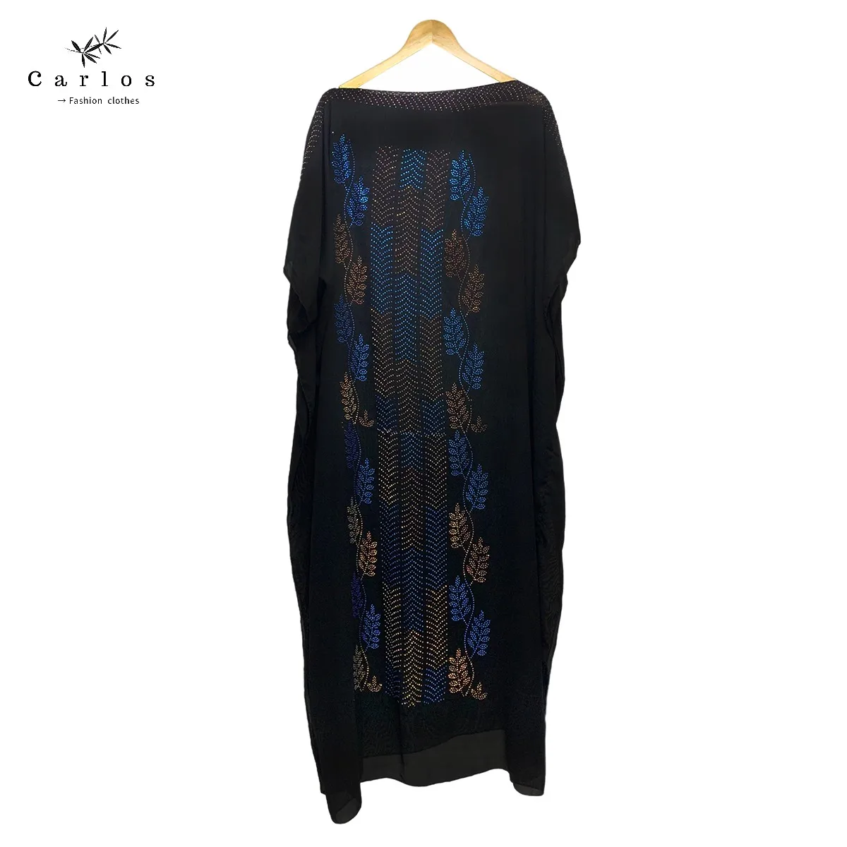 2025 New African Long Maxi Dress African Dresses For Women Plus Size Both Side Diamond Dress Robe Femme Clothes African Clothing