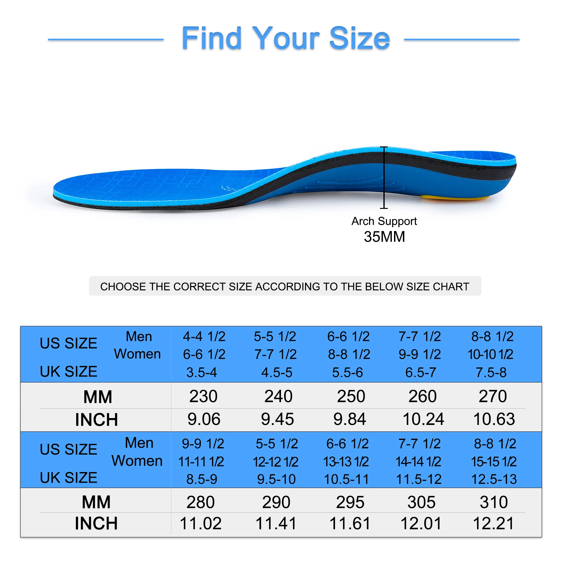 Plantar Fasciitis Arch Support Orthopedic Insoles Male Female Shoe Inserts,Flat Feet Orthotic Sole Running Athletic Sport Pad