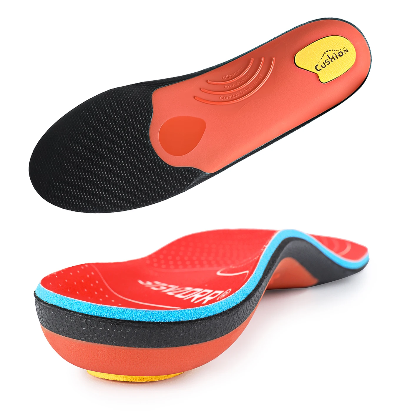 Plantar Fasciitis Arch Support Orthopedic Insoles Male Female Shoe Inserts,Flat Feet Orthotic Sole Running Athletic Sport Pad