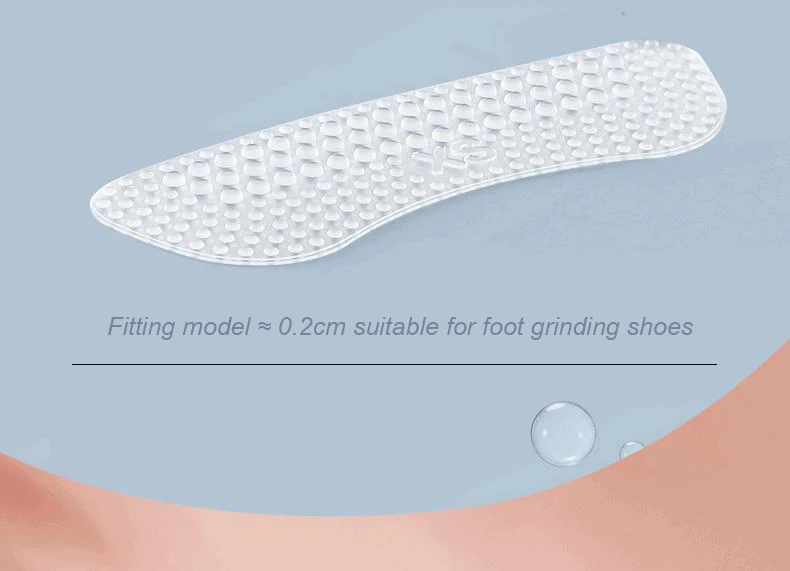 Upgrade Silicone Heel Stickers Heels Grips for Women Men Anti Slip Heel Cushions Non-Slip Inserts Pads Foot Heel Care Protector