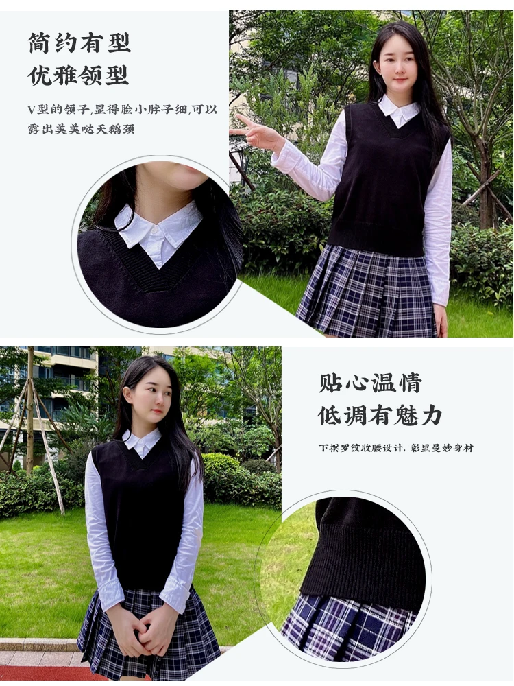 Aesthetic Sweater Pullover Women Sweaters Women's Vest Clothing Blouse Preppy Style Tops Warm Korean Padded Woman Female Knitted