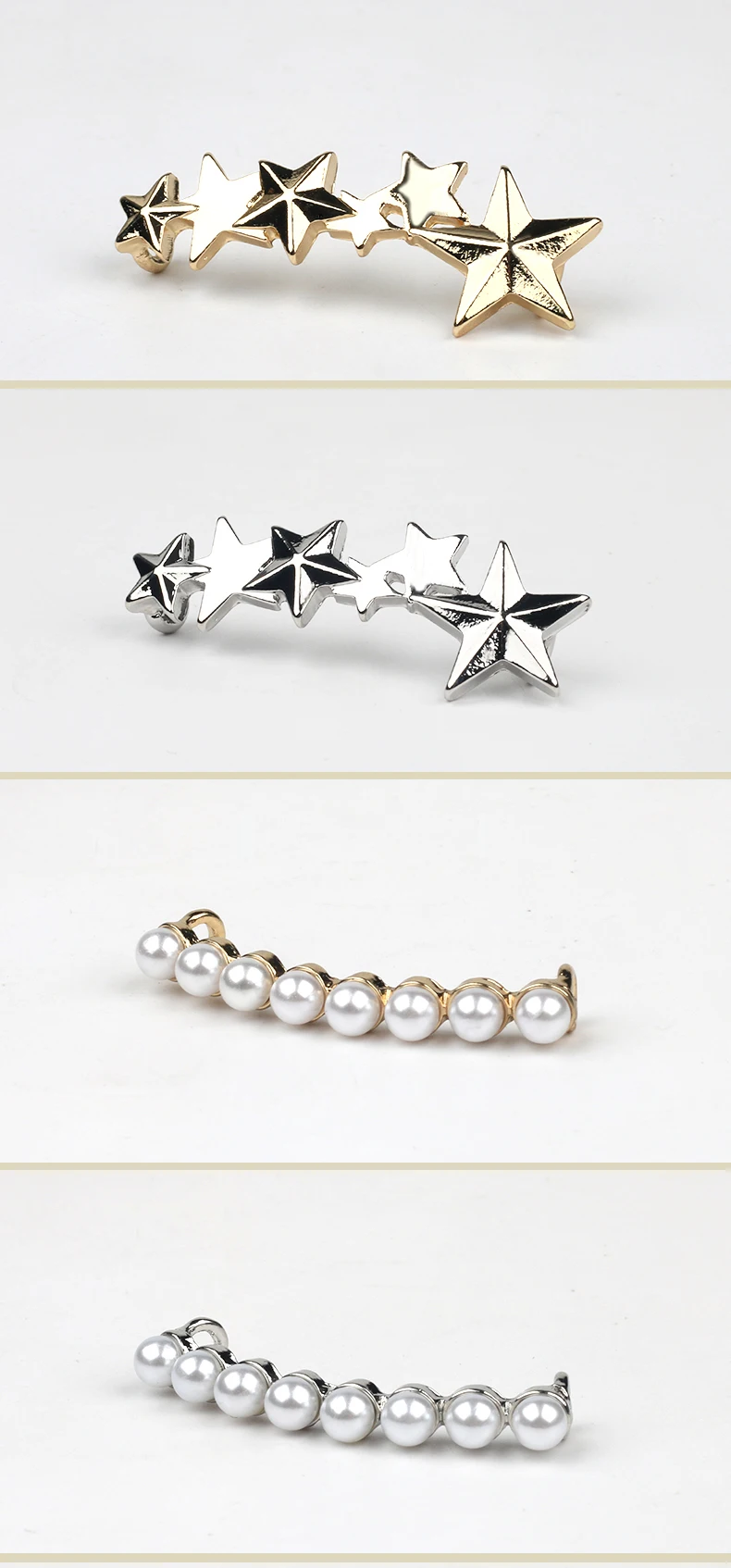 Sneakers Shoelaces Decoration Metal Shoelace Buckle Pearl Shoes Charm Accessories Shiny Rhinestones Women Shoe laces Decorative