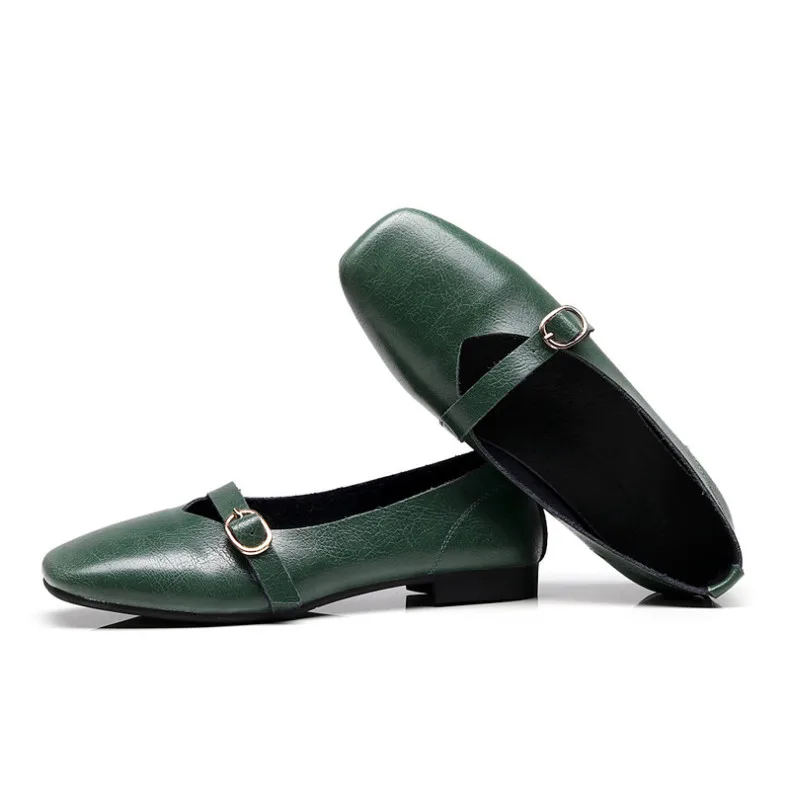 AIYUQI Women Flat Shoes 2024 Spring New Genuine Leather Women Casual Shoes Large Size 35-43 Comfortable Mother Shoes Women