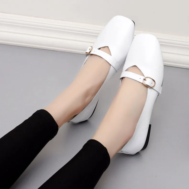 AIYUQI Women Flat Shoes 2024 Spring New Genuine Leather Women Casual Shoes Large Size 35-43 Comfortable Mother Shoes Women