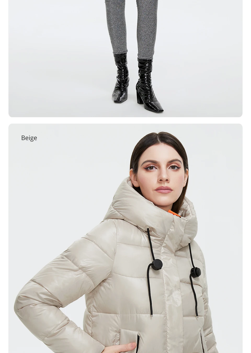 GASMAN 2022 Women's down jacket Short Casual Woman Cotton Coat brand high quality Design Parka Hooded Winter clothes women 2191