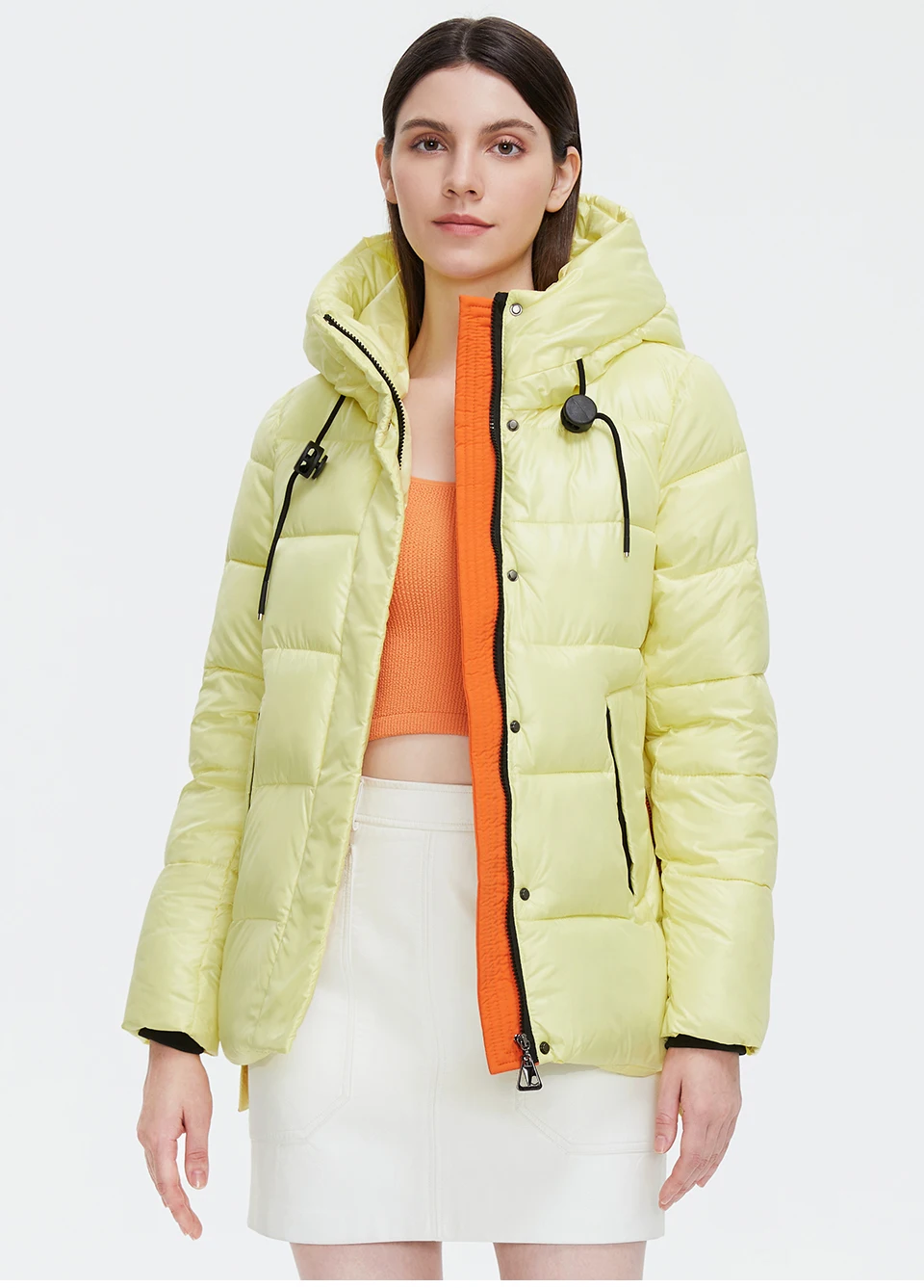 GASMAN 2022 Women's down jacket Short Casual Woman Cotton Coat brand high quality Design Parka Hooded Winter clothes women 2191