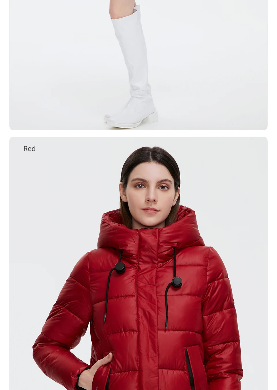 GASMAN 2022 Women's down jacket Short Casual Woman Cotton Coat brand high quality Design Parka Hooded Winter clothes women 2191