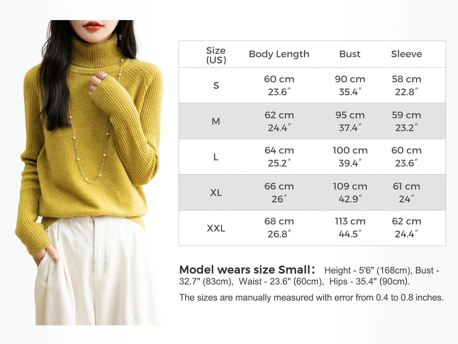 100% Merino Wool Turtleneck Women Sweater New Autumn Winter Warm Soft Jumper Women Knitted Pullover Femme Cashmere Sweater Knit