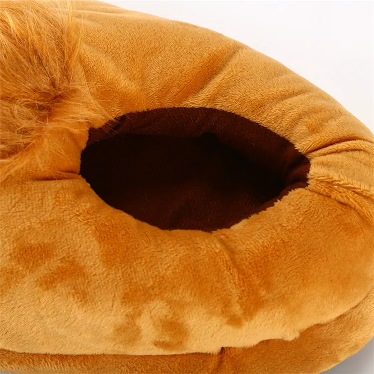 Big Feet Fur Slippers Stunning Pets Men Home Shoes Fuzzy Slippers Men's Winter Warm Shoes Man Furry Slippers Male Big Size 45 46