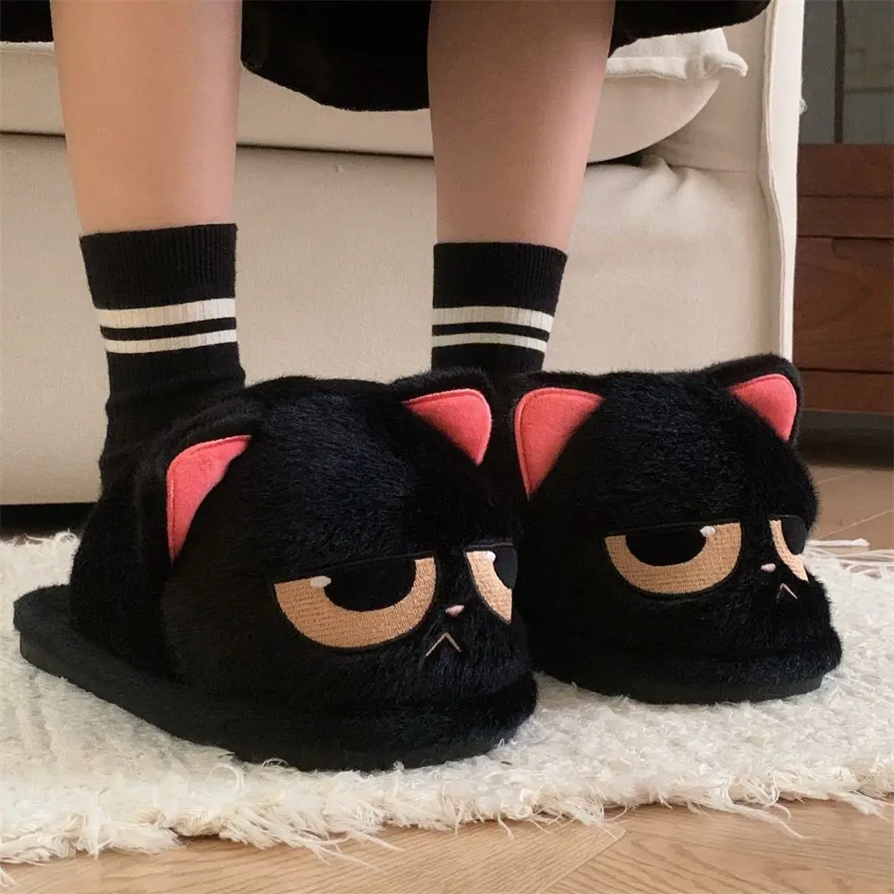 White Bunny Slippers For Home Kawaii Shoes Women Rabbit Fluffy Slippers Winter Indoor Sandals Woman Platform Bootie Slipper New