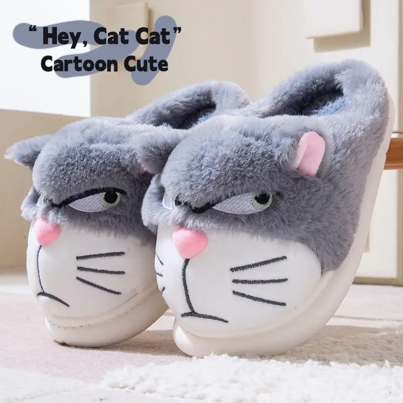 White Bunny Slippers For Home Kawaii Shoes Women Rabbit Fluffy Slippers Winter Indoor Sandals Woman Platform Bootie Slipper New
