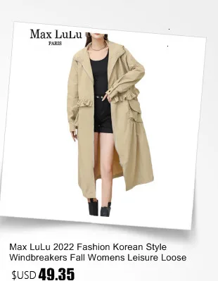 Amax luluE Autumn Korean Design Fashion Long Clothes Womens Loose Vintage Gothic Trench Coats Ladies Casual Punk Windbreakers