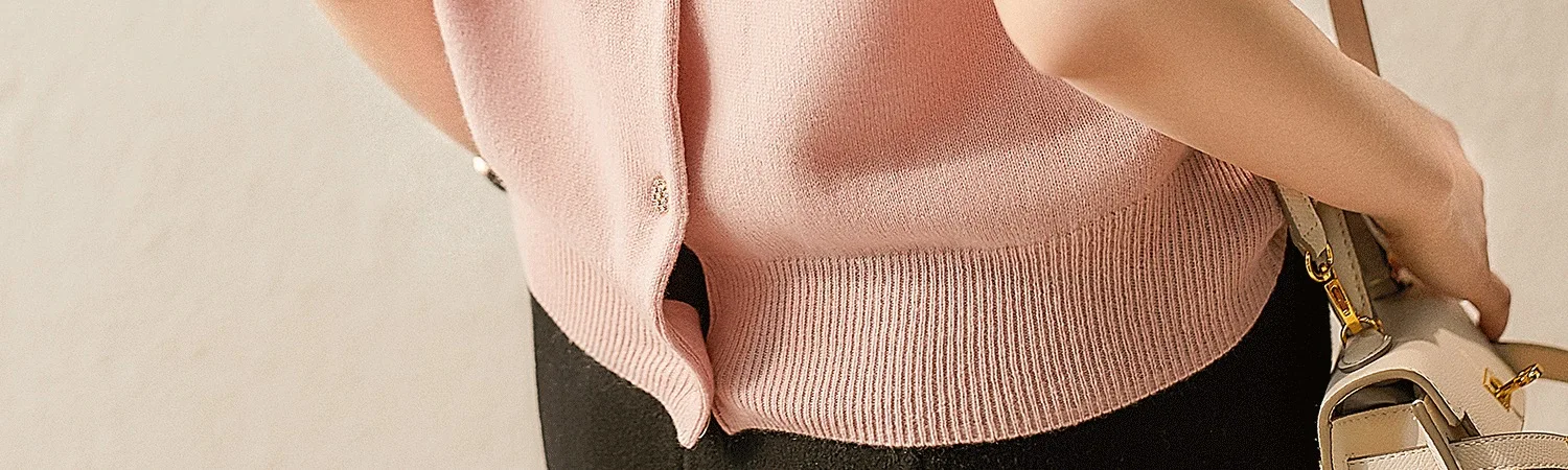 butterfly ice silk knit short sleeve cardigan women's summer style round collar cotton thread half sleeve loose T-shirt top