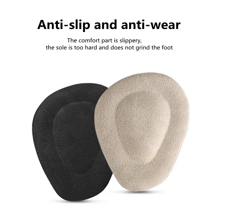 Anti-slip Silicone Gel Inserts for Plantar Fascitis Gel Half Insoles for Shoes Women Forefoot Anti-Pain Insert Foot High Heels