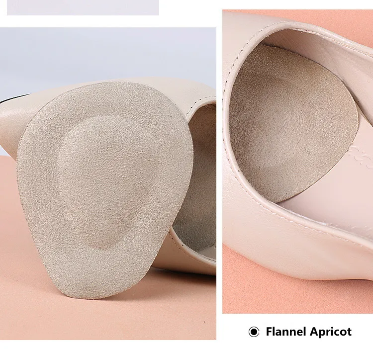 Anti-slip Silicone Gel Inserts for Plantar Fascitis Gel Half Insoles for Shoes Women Forefoot Anti-Pain Insert Foot High Heels