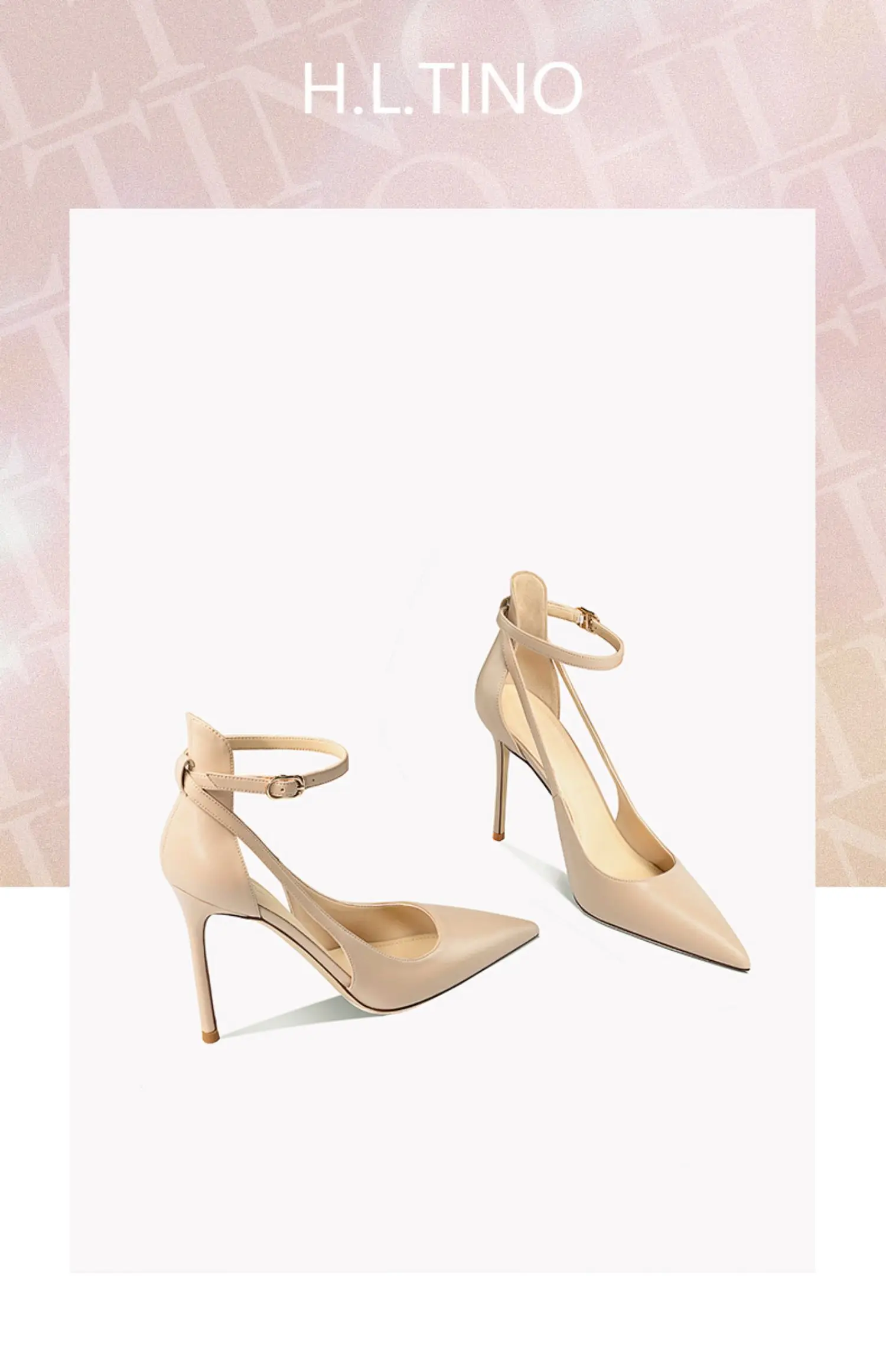 Naked Color Matte Women's Gladiator Sandals Summer Luxury Ankle Strap High Heels Shoes Pointed Toe Ladies Prom Party Shoes Women