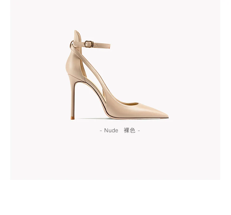 Naked Color Matte Women's Gladiator Sandals Summer Luxury Ankle Strap High Heels Shoes Pointed Toe Ladies Prom Party Shoes Women