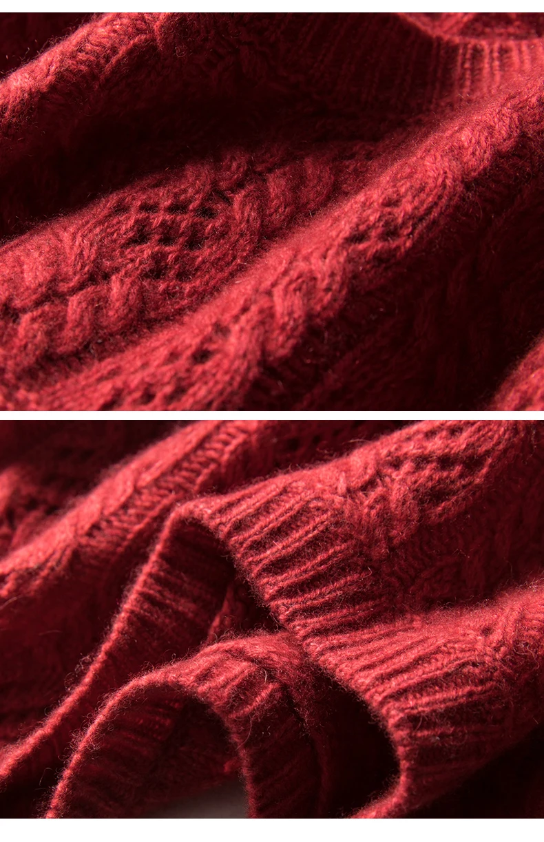 100% pure cardigan women round neck show thin hollow cashmere sweater knitted leggings fall winter loose jumper top