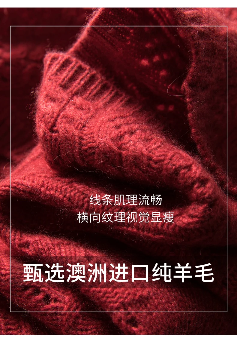 100% pure cardigan women round neck show thin hollow cashmere sweater knitted leggings fall winter loose jumper top