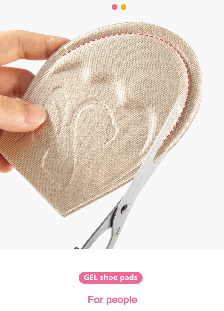 Women Non-Slip Forefoot Cushion Pads Toe Plug Half Shoe Inserts, Shoe Size Reducing Fillers for High Heels Soft Shoe Accessories