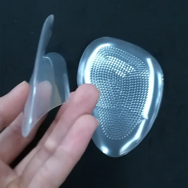 1Pair Women Silicone Gel Insoles for Shoes Forefoot Pad Insoles Inserts High Heel Insole for Shoe Inserts Pads Reduces Pain