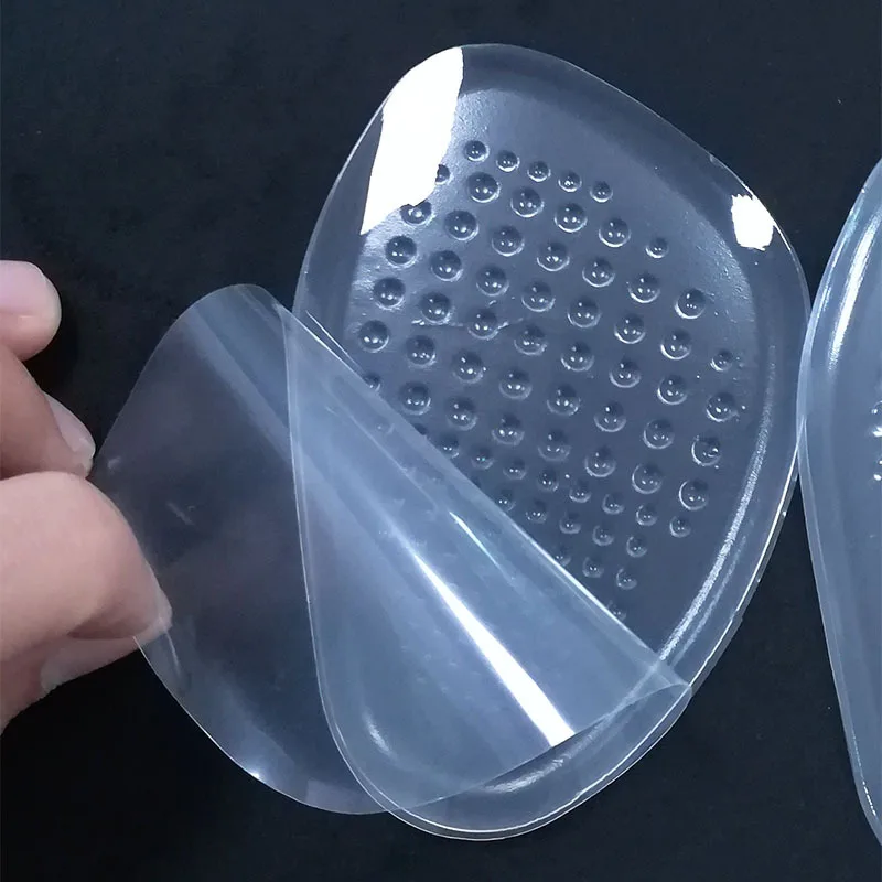 1Pair Women Silicone Gel Insoles for Shoes Forefoot Pad Insoles Inserts High Heel Insole for Shoe Inserts Pads Reduces Pain