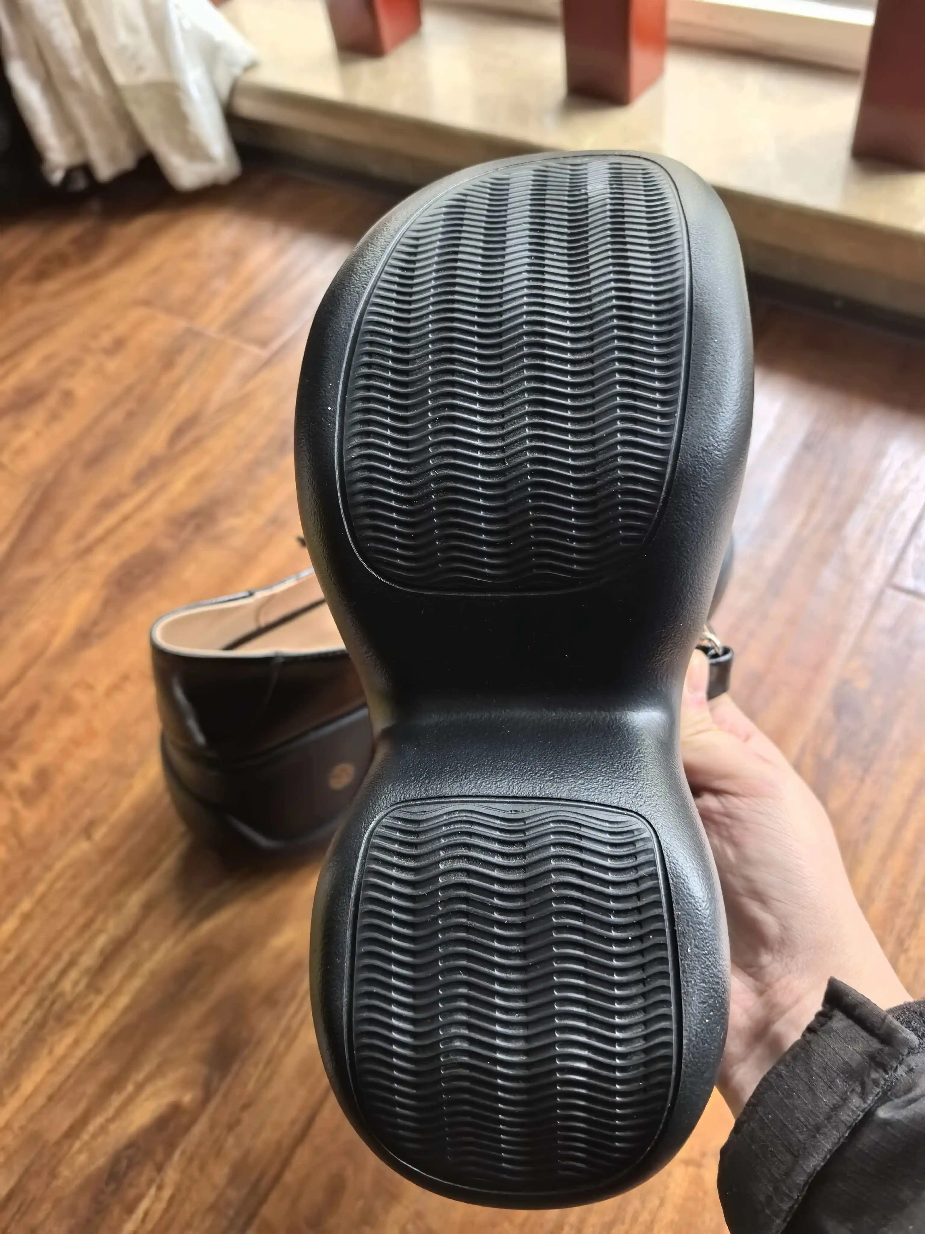 MKKHOU Fashion Pumps New High Quality True Leather Round Head Elevated Thick Sole Shoes Street Spicy Girls Modern Mary Janes