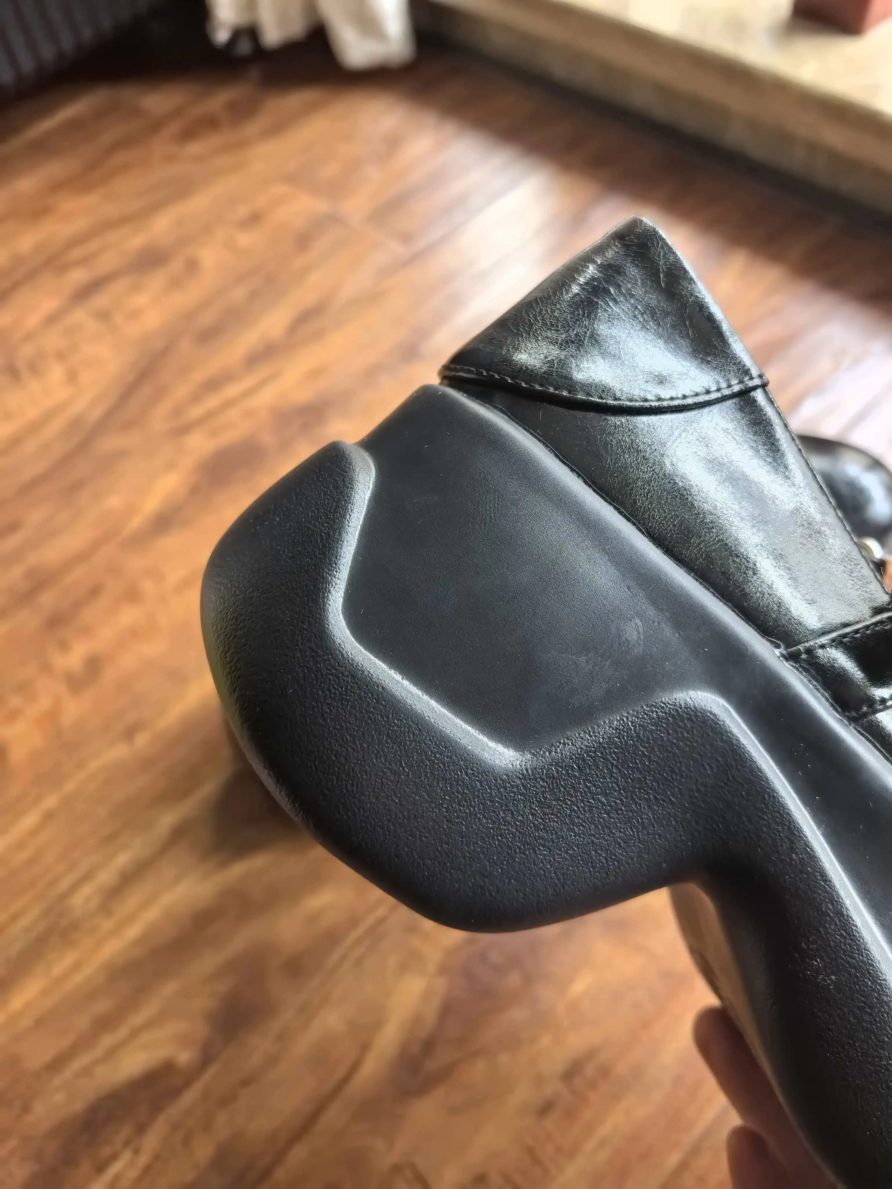MKKHOU Fashion Pumps New High Quality True Leather Round Head Elevated Thick Sole Shoes Street Spicy Girls Modern Mary Janes