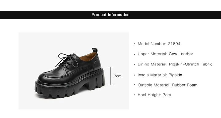 BeauToday Platform Shoes Women Genuine Cow Leather Round Cross Tied Closure Chunky Sole Ladies Casual Shoes Handmade 21894