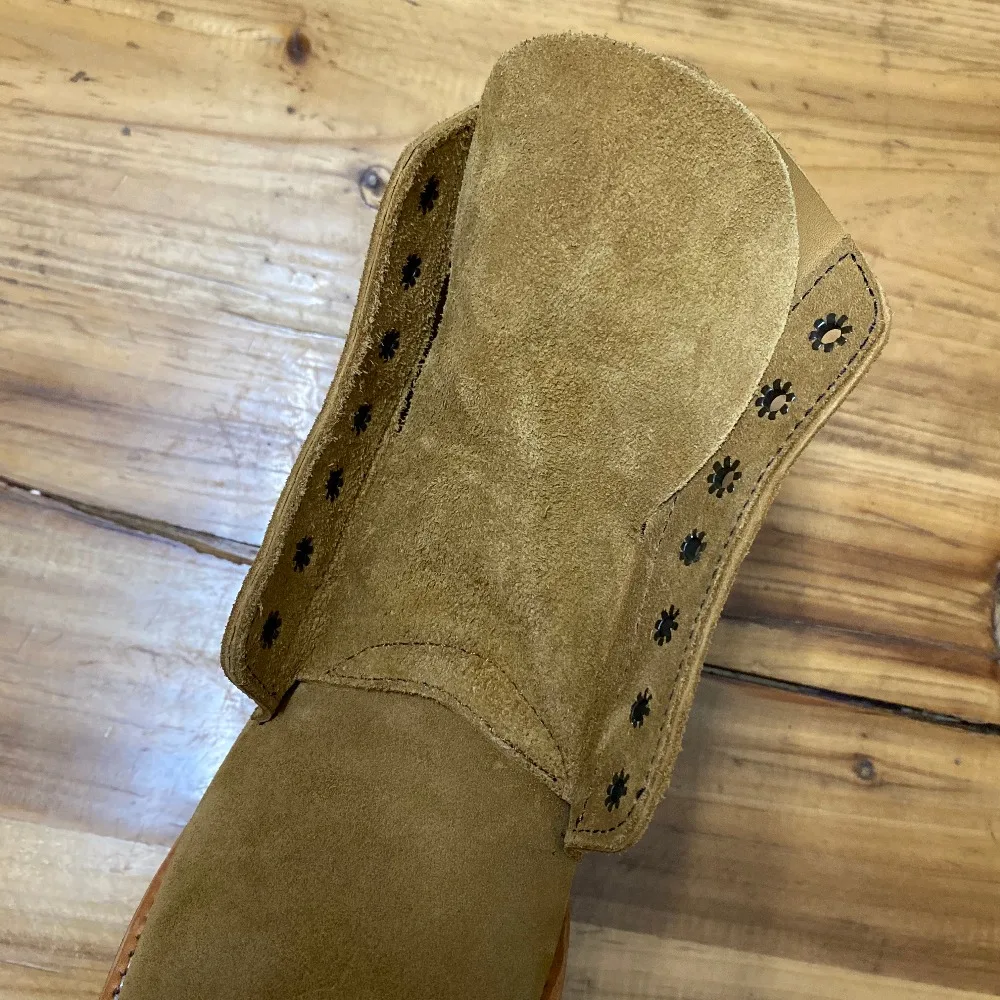 DTW01 RockCanRoll Goodyear Welted Genuine Italian Cow Leather Suede Boots Custom Made Size 35-52 Super Quality Handmade