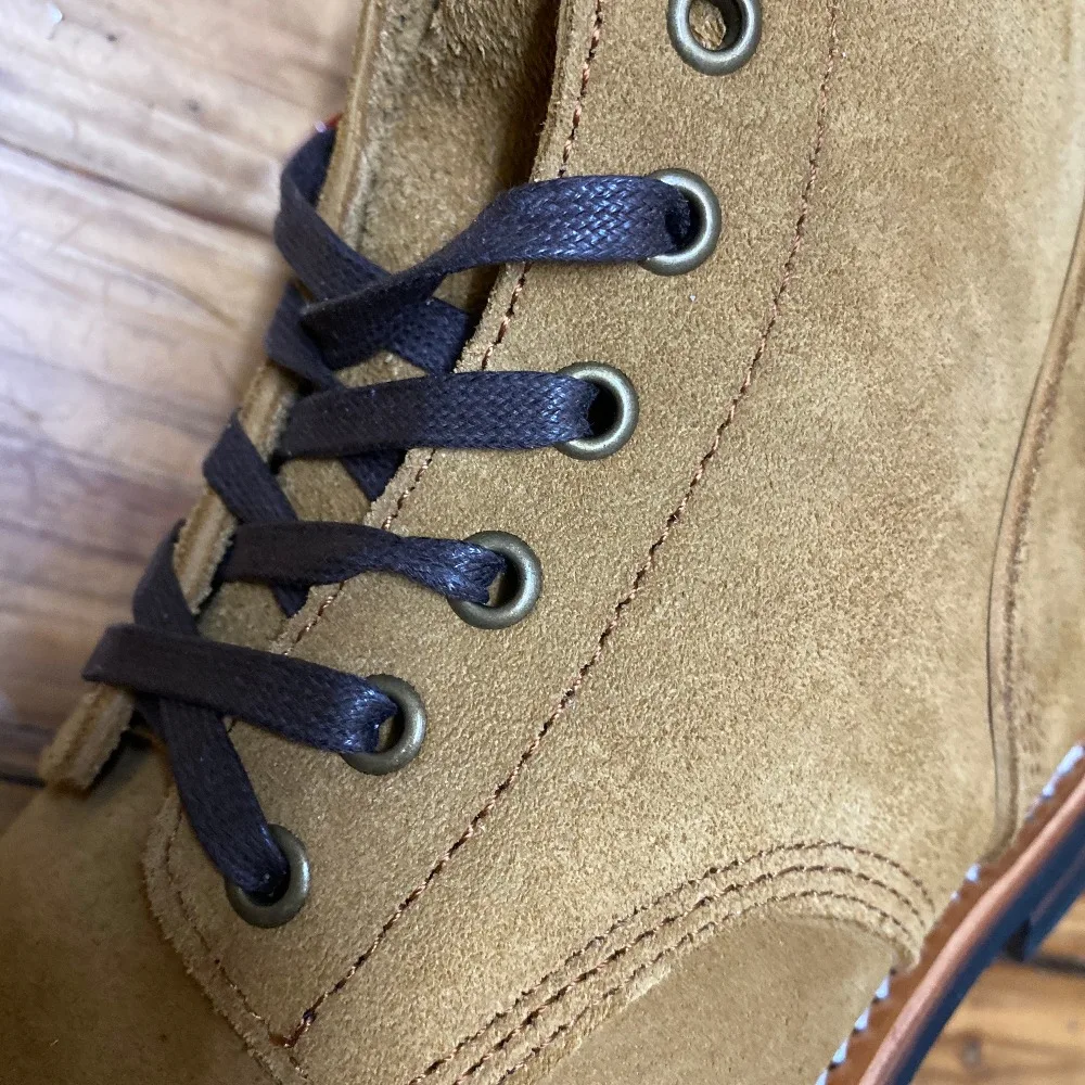 DTW01 RockCanRoll Goodyear Welted Genuine Italian Cow Leather Suede Boots Custom Made Size 35-52 Super Quality Handmade