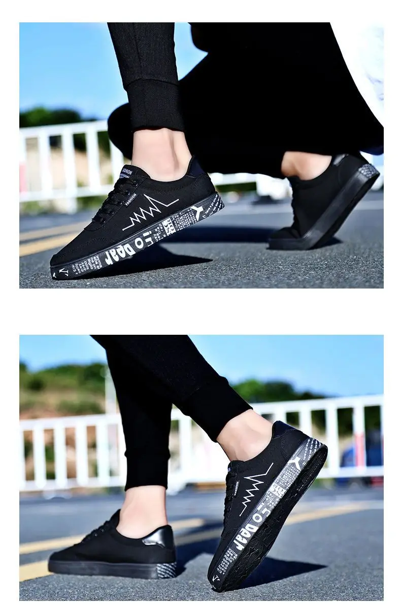 Casual Hoes Men Sneakers Shockproof Sport Shoes Boys Running Vulcan Sneakers Man Footwear 2023 Fashion