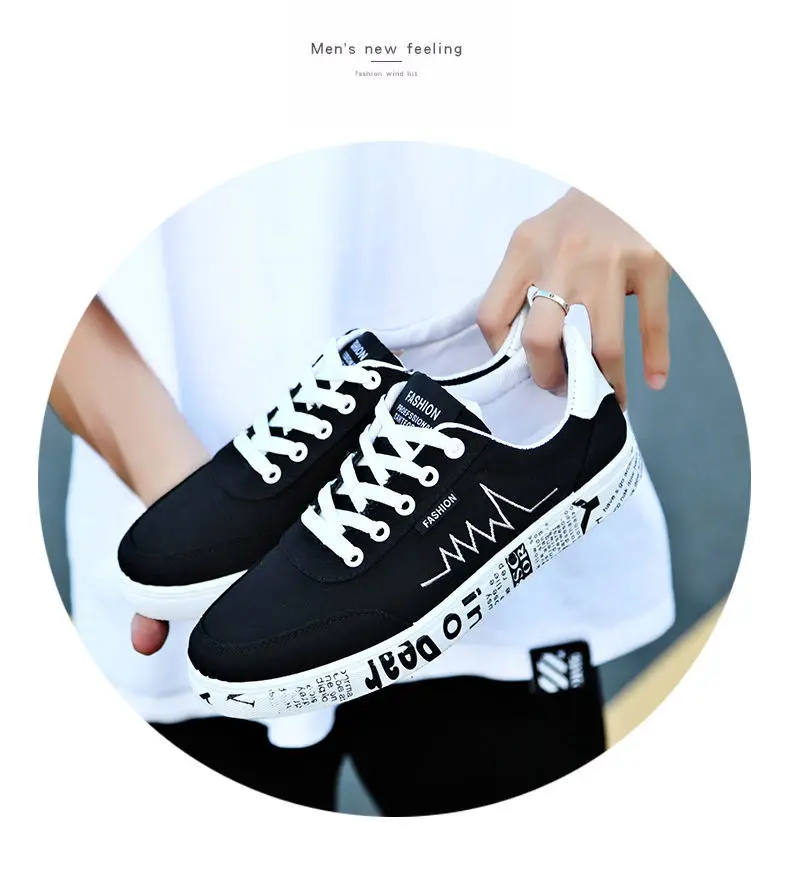 Casual Hoes Men Sneakers Shockproof Sport Shoes Boys Running Vulcan Sneakers Man Footwear 2023 Fashion