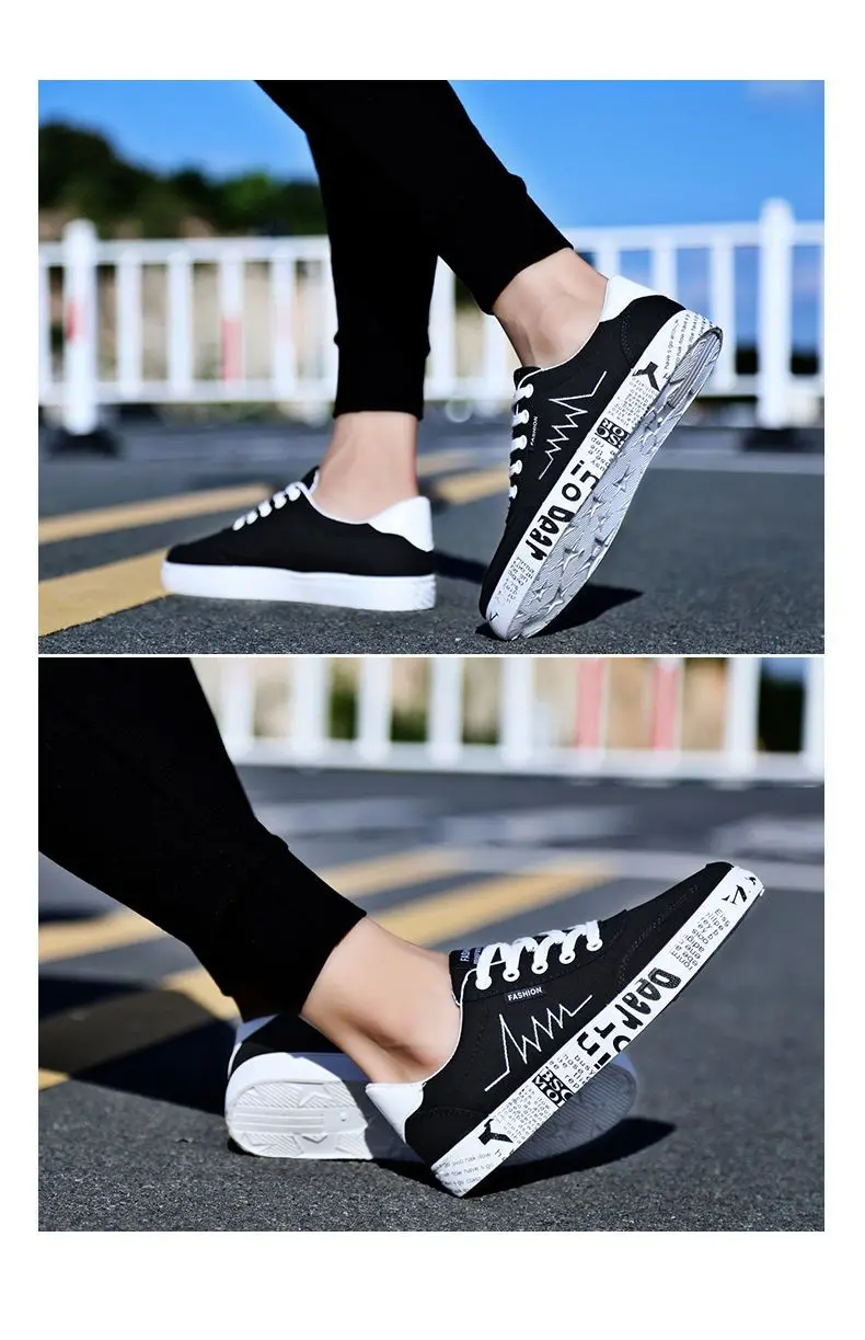Casual Hoes Men Sneakers Shockproof Sport Shoes Boys Running Vulcan Sneakers Man Footwear 2023 Fashion