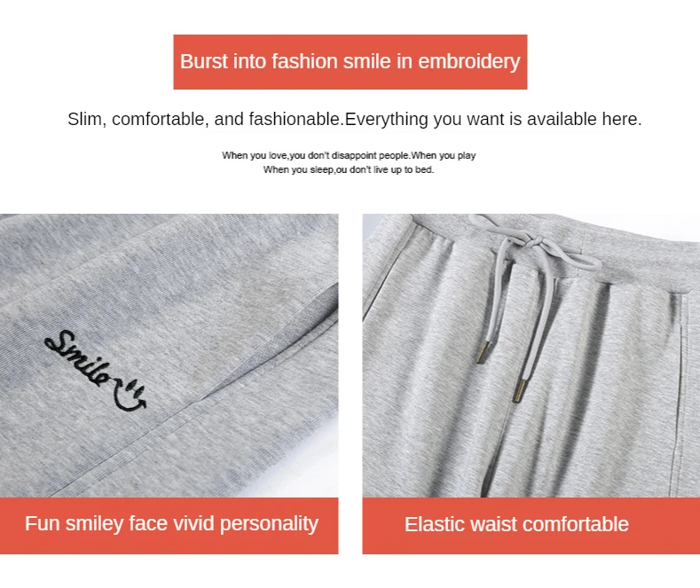 Women's Harem Pants Sports Sweatpants Women's Tracksuit Oversize Joggers Embroidery Harajuku Korean Fashion Trousers for Female