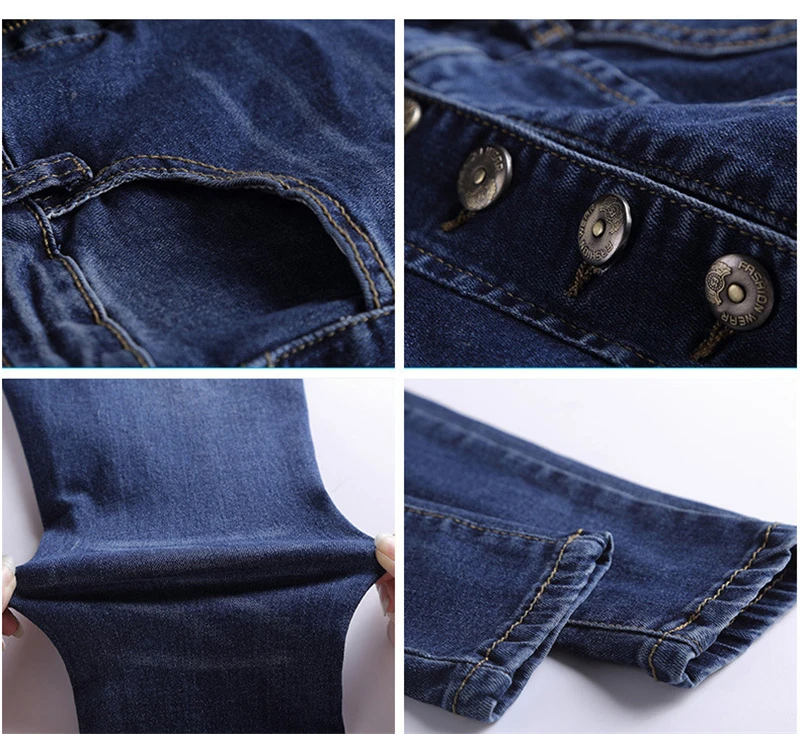 Sexy Super High Waist Skinny Pencil Jeans Women Streetwear Button Fly Denim Pants Korean Stretch Vaqueros Big Size 36 Pantalones