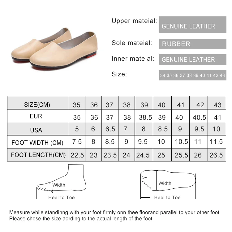 AIYUQI Women Flats Shoes Genuine Leather Ladies Shoes Large Size 41 42 43 Casual Lightweight Non-Slip 2026 New Women Loafers