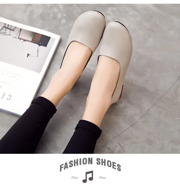 AIYUQI Women Flats Shoes Genuine Leather Ladies Shoes Large Size 41 42 43 Casual Lightweight Non-Slip 2026 New Women Loafers