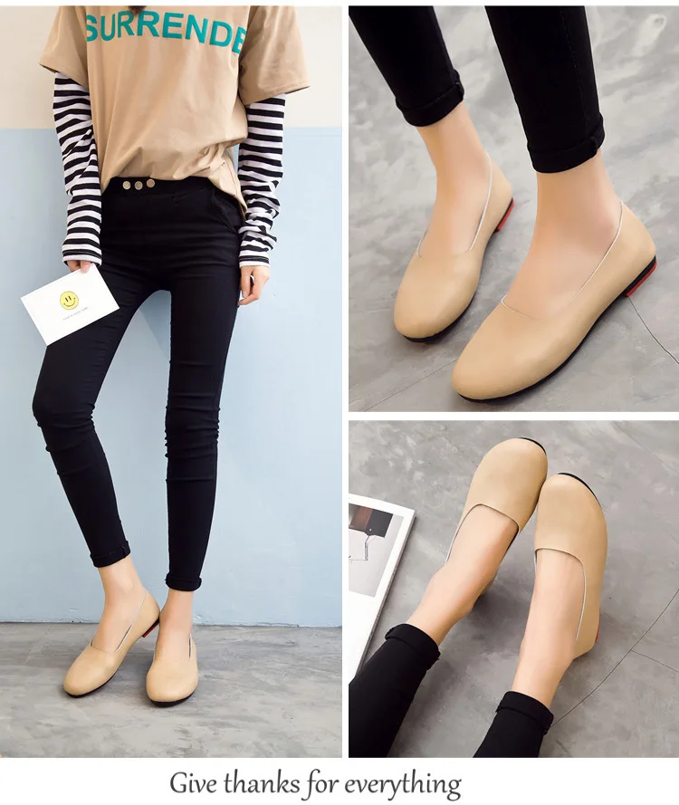 AIYUQI Women Flats Shoes Genuine Leather Ladies Shoes Large Size 41 42 43 Casual Lightweight Non-Slip 2026 New Women Loafers