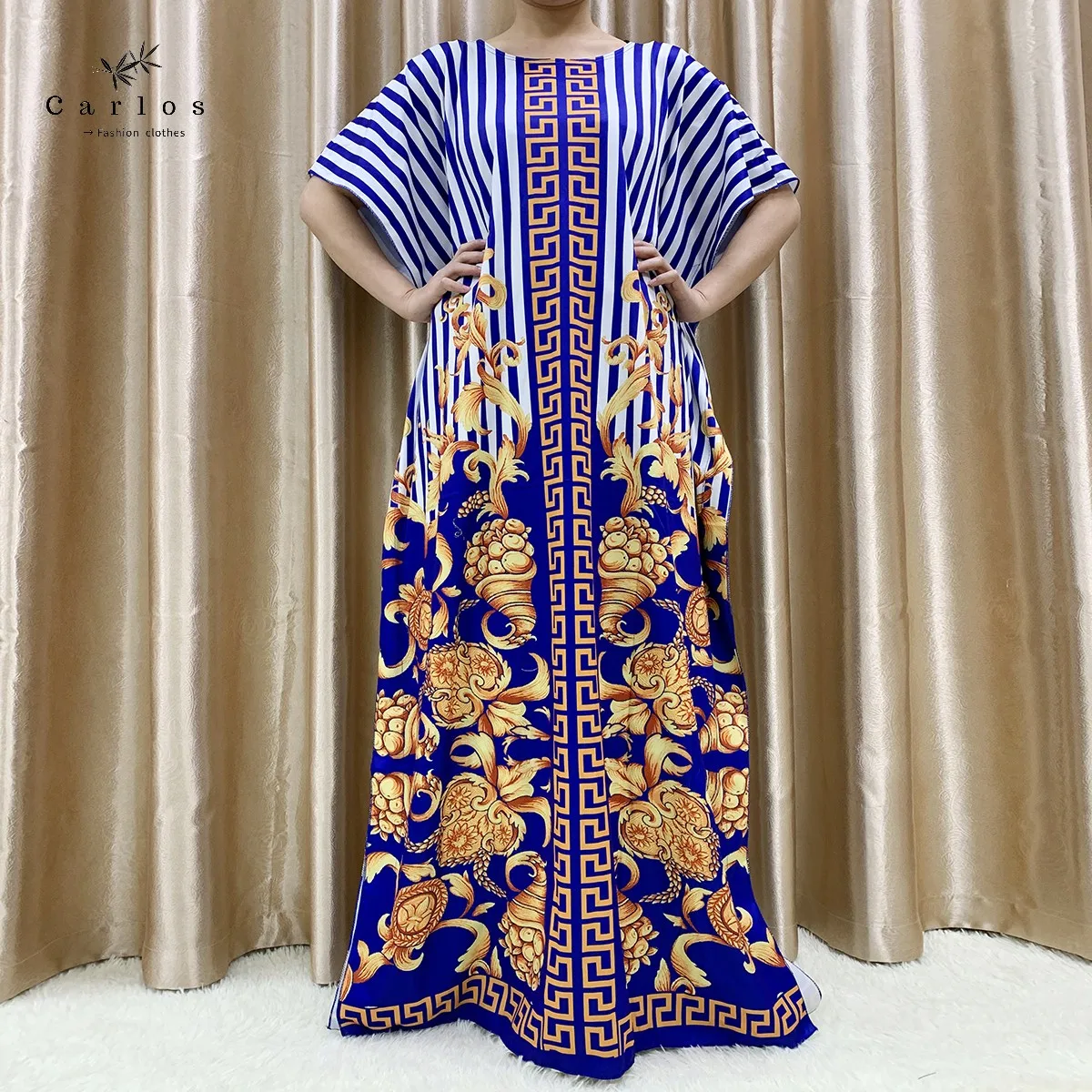 New Flower Sleeve African Dresses For Women Muslim Abaya Dubai Turkey Muslim Fashion Hijab Cotta Dress American Islam Clothing