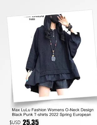 Amax luluE 2024 Summer Korean Designer Ladies Cotton Hoodies Loose Hooded Streetwear Womens Punk Sweatshirts Oversized Clothing