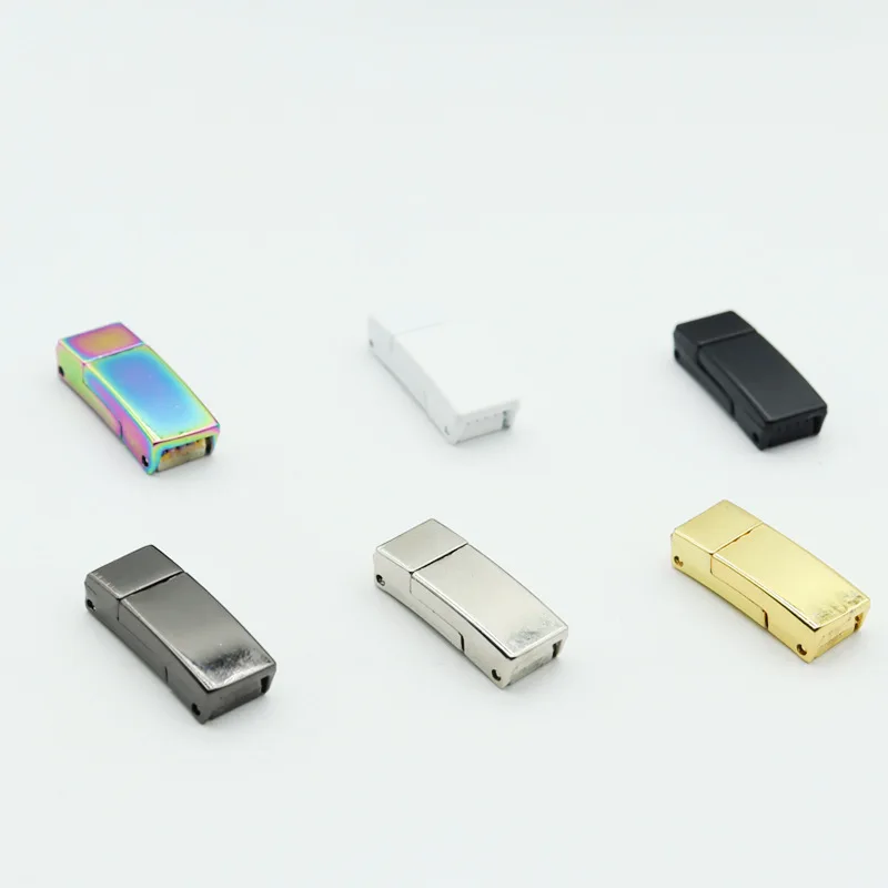 New Metal Magnetic Clip Locking Buckle Lazy Laces No Tie Shoelace Buckle Metal No Tie Shoe Buckle Shoe Material Shoe Accessories