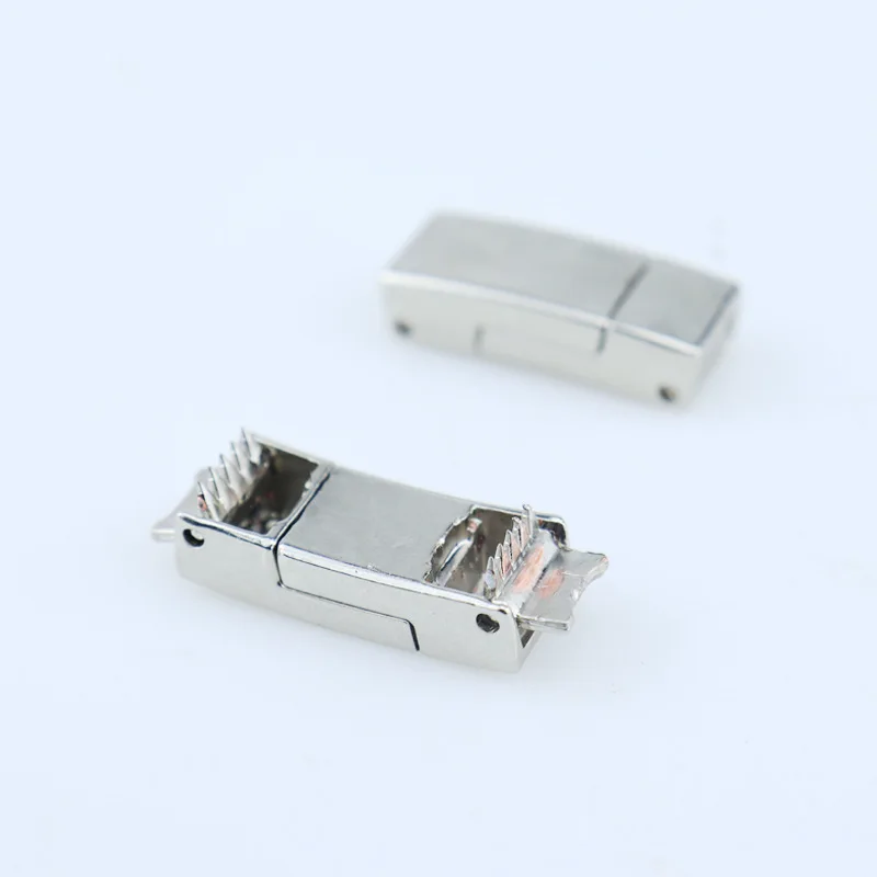 New Metal Magnetic Clip Locking Buckle Lazy Laces No Tie Shoelace Buckle Metal No Tie Shoe Buckle Shoe Material Shoe Accessories