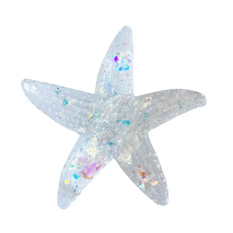 Summer Ocean Breeze Series Hole Shoe Charms Decoration Creative Starfish Shell Shoe Buckle DIY Hole 3D Accessories