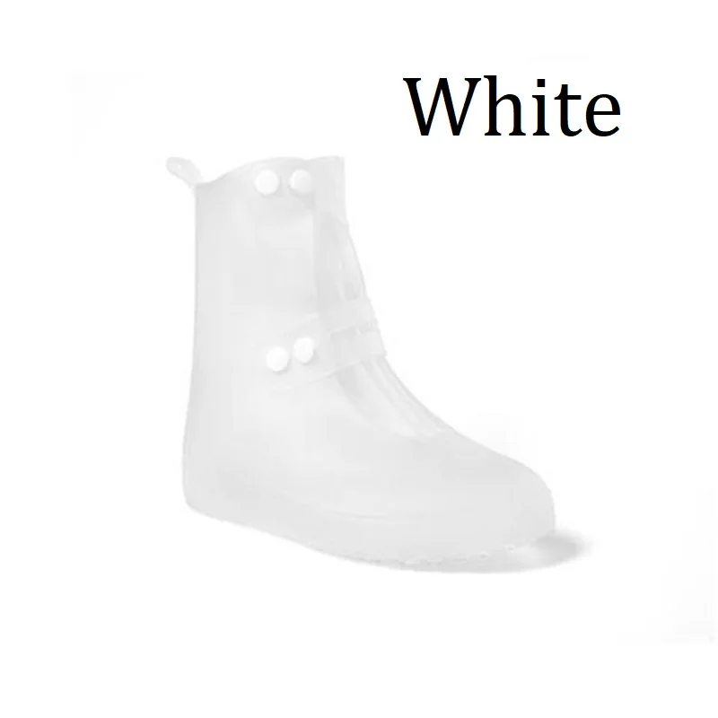 Boots Waterproof Shoe Cover Outdoor Rainy Days Silicone PVC Material Unisex Shoes Protectors Non-slip Reusable Rain Boots Covery