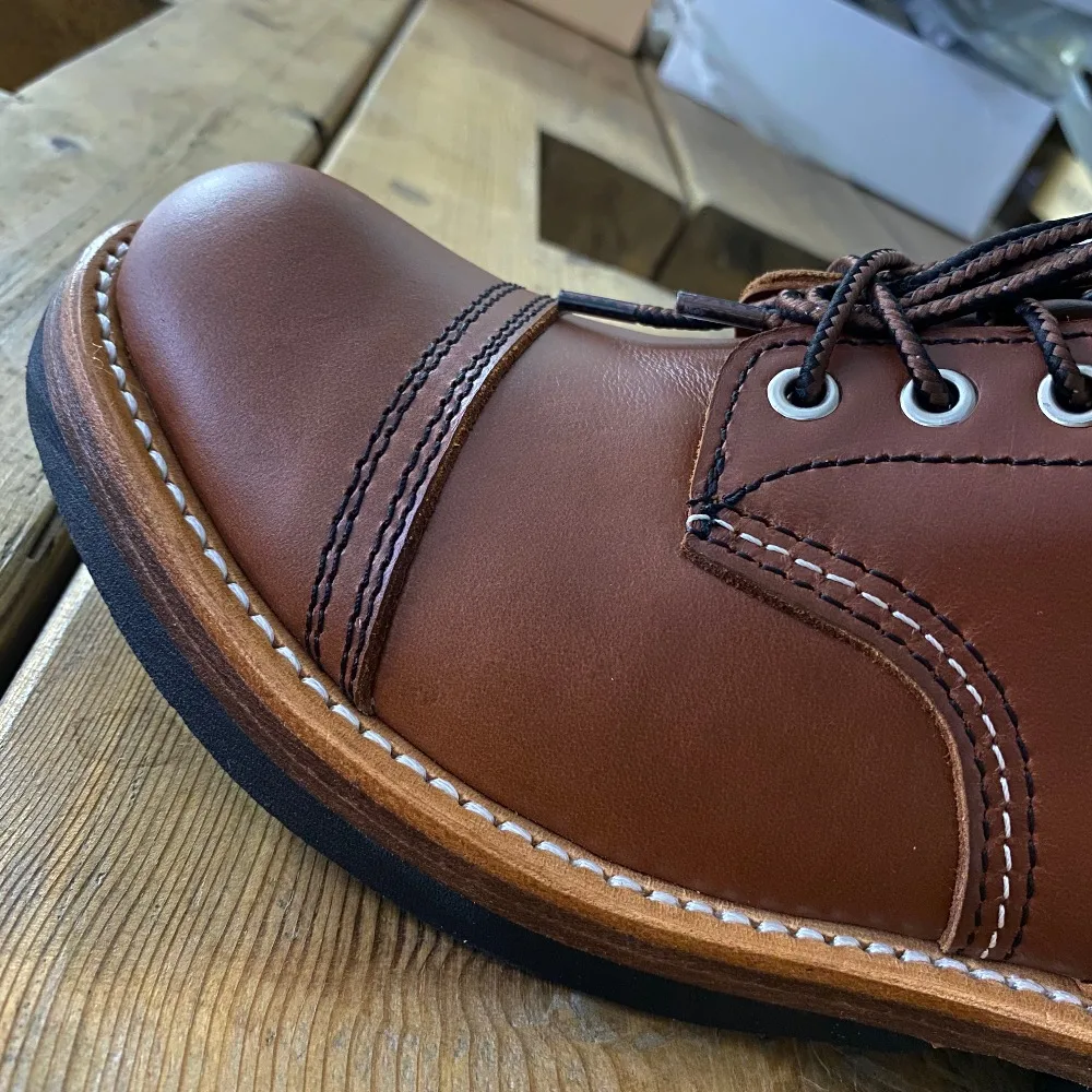 YQ8111 Cowhide Leather Handmade Goodyear Welted American Boots Custom Made Service Red Tornado Size 35-52 Super Quality Genuine