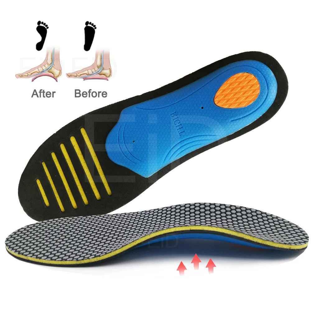 Orthopedic Shoes Sole Insoles Flat Feet Arch support Unisex EVA Orthotic Arch Support Sport Shoe Pad Insert Cushion Men Woman