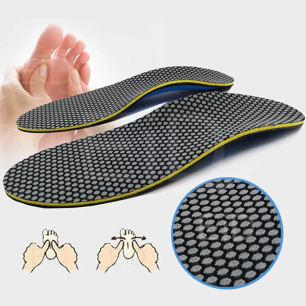 Orthopedic Shoes Sole Insoles Flat Feet Arch support Unisex EVA Orthotic Arch Support Sport Shoe Pad Insert Cushion Men Woman