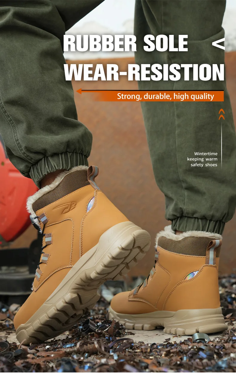 2021 Men Safety Shoes Metal Toe Indestructible Ryder Shoe Work Boots with Steel Toe Waterproof Breathable Sneakers Work Shoes